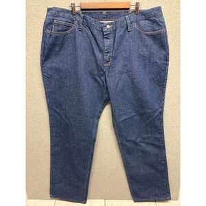 Bulwark Mens Skinny Jeans Blue Denim 5-Pockets Flame Resistant Outdoor 22x33 NWT